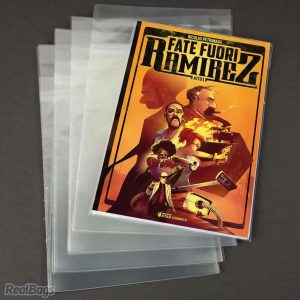 100 Buste per fumetti ART BOOK  GIAPPONESE in PPL My 60 cm 23x32,5+4,5 con adesivo
